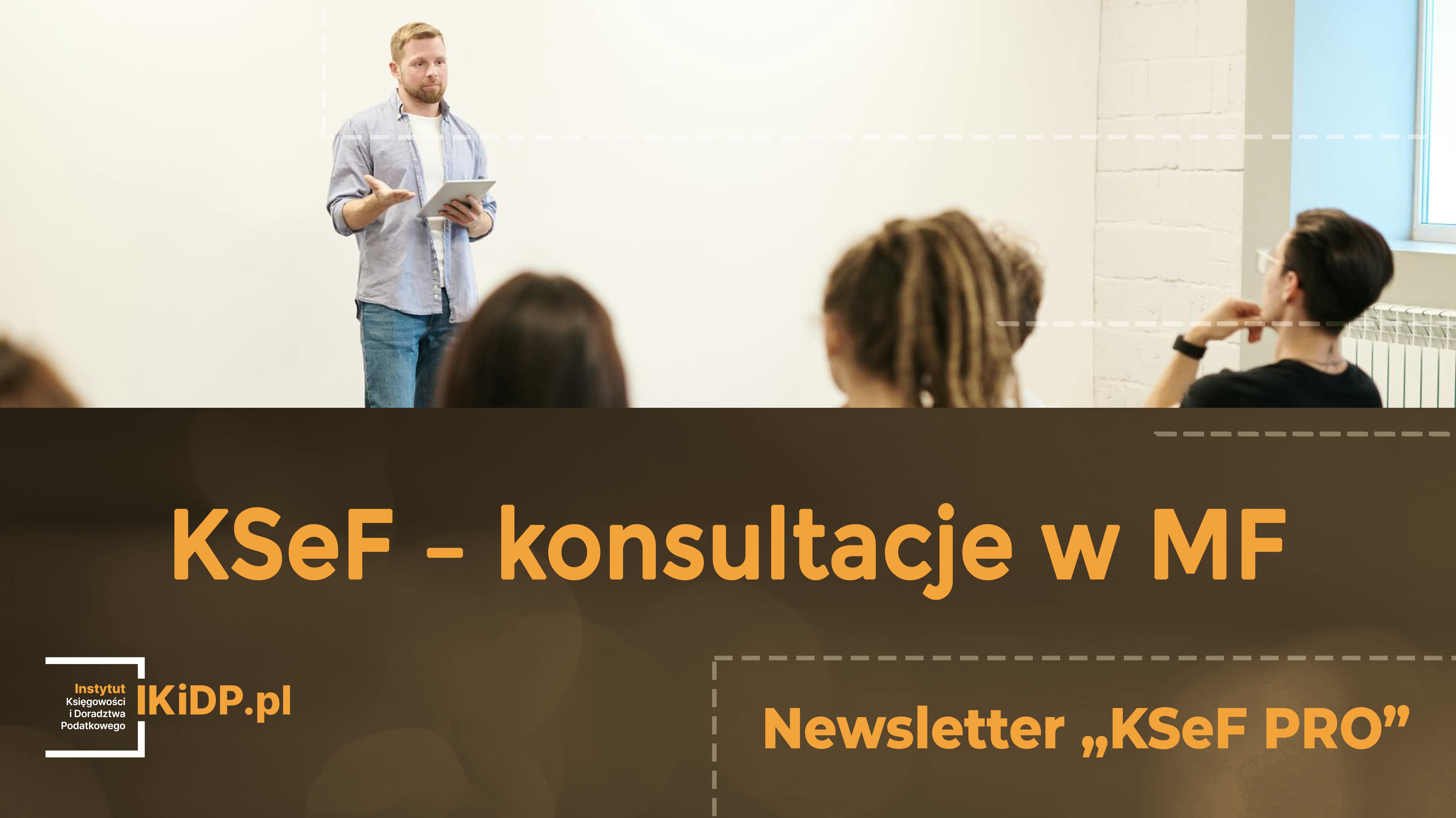 News o tym, że Ministerstwo Finansów przeprowadza konsultacje.