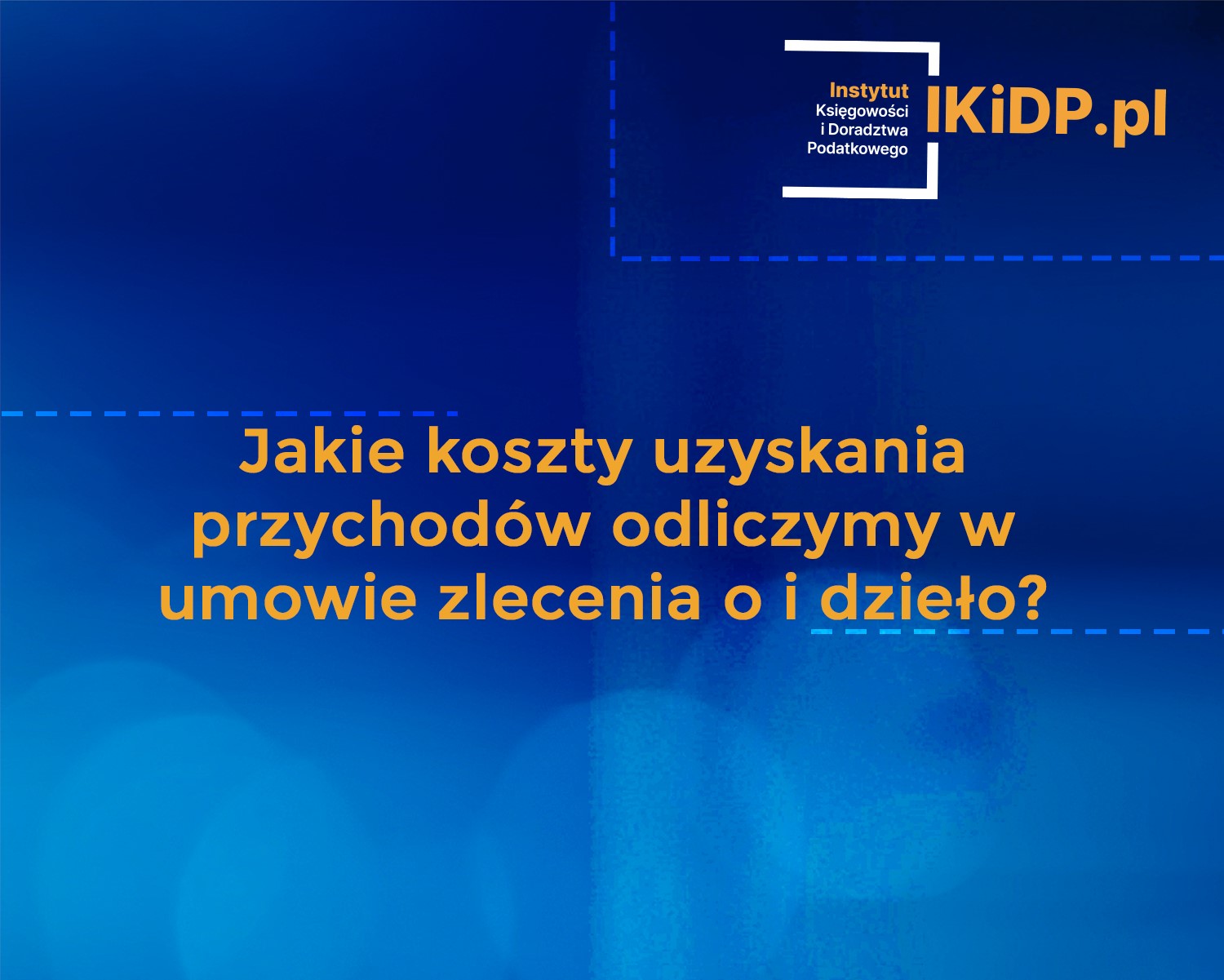 Jakie są koszty uzyskania przychodów w umowie zlecenia i o dzieło.