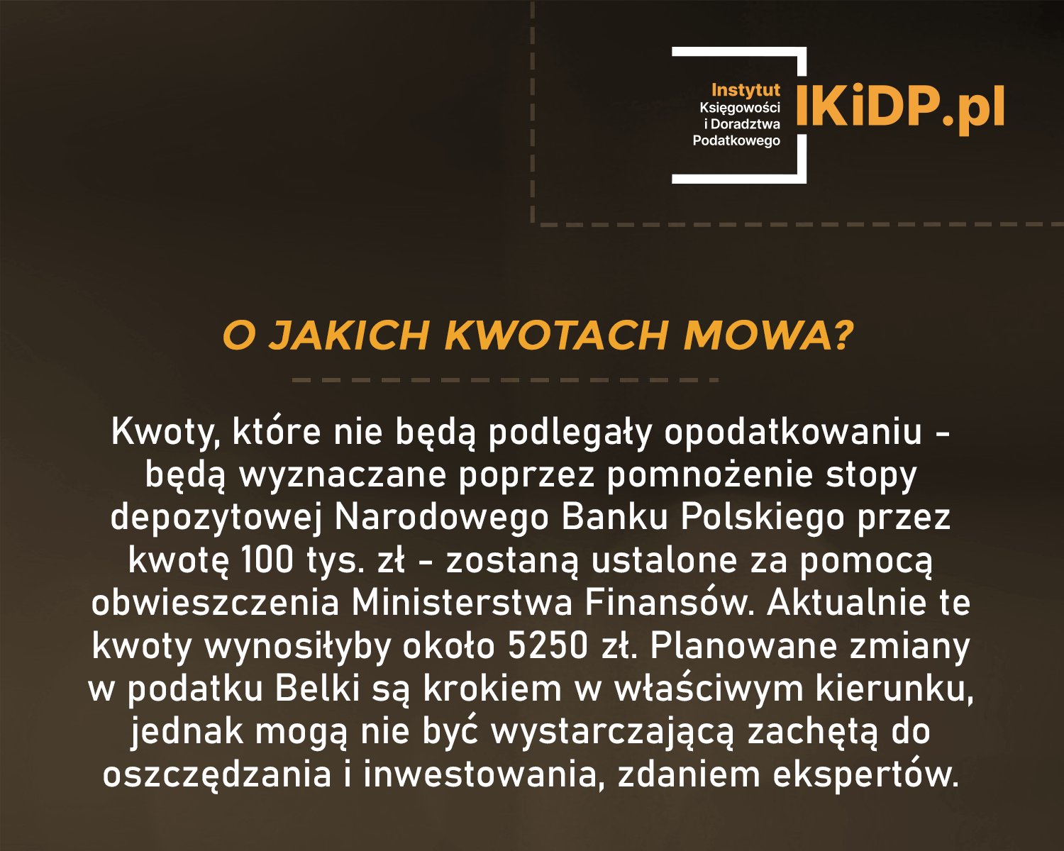 Pytanie jakie kwoty nie będą podlegały opodatkowaniu.
