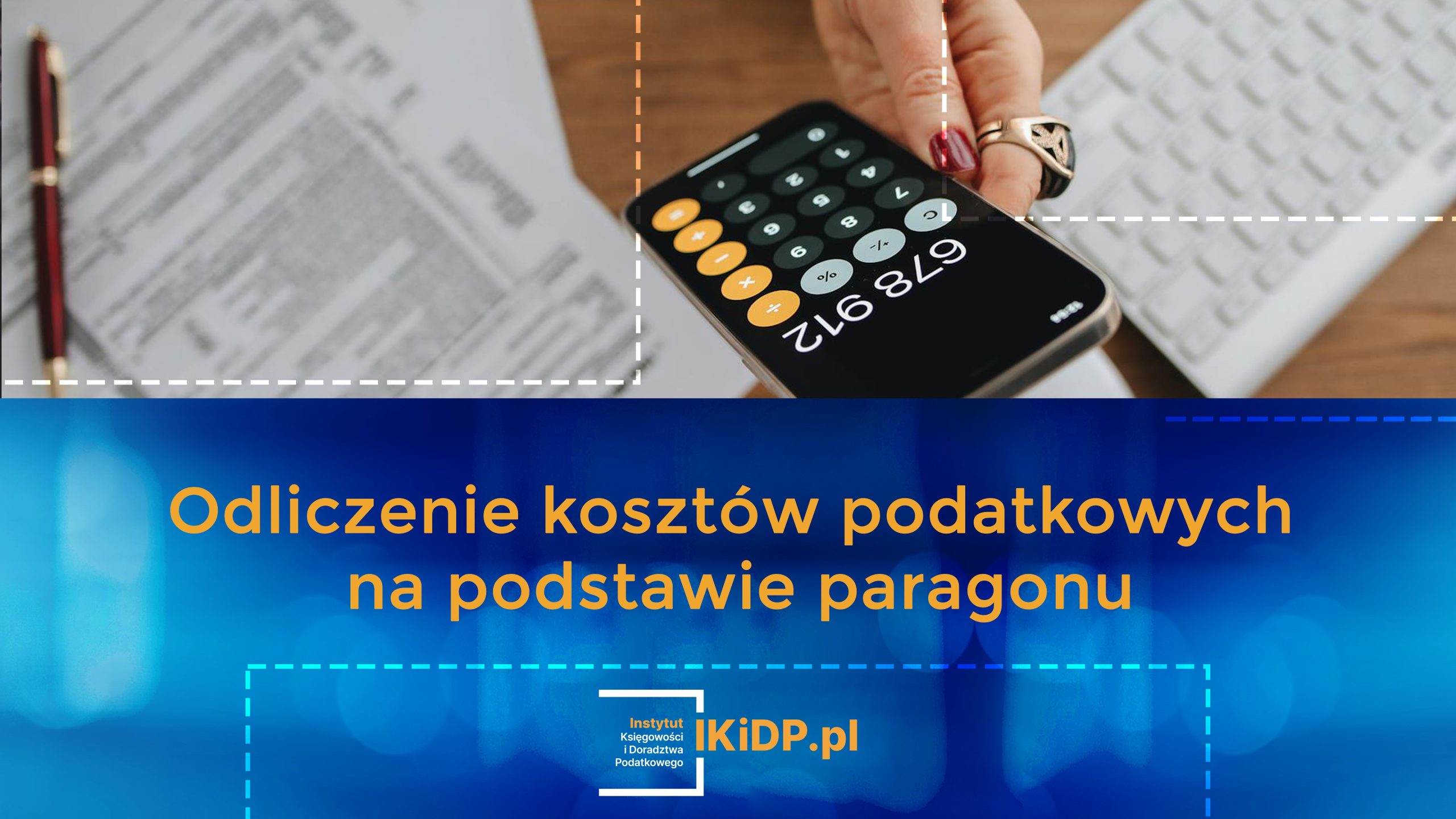 Wyjaśnienie na temat odliczenia kosztów podatkowych na podstawie paragonu.