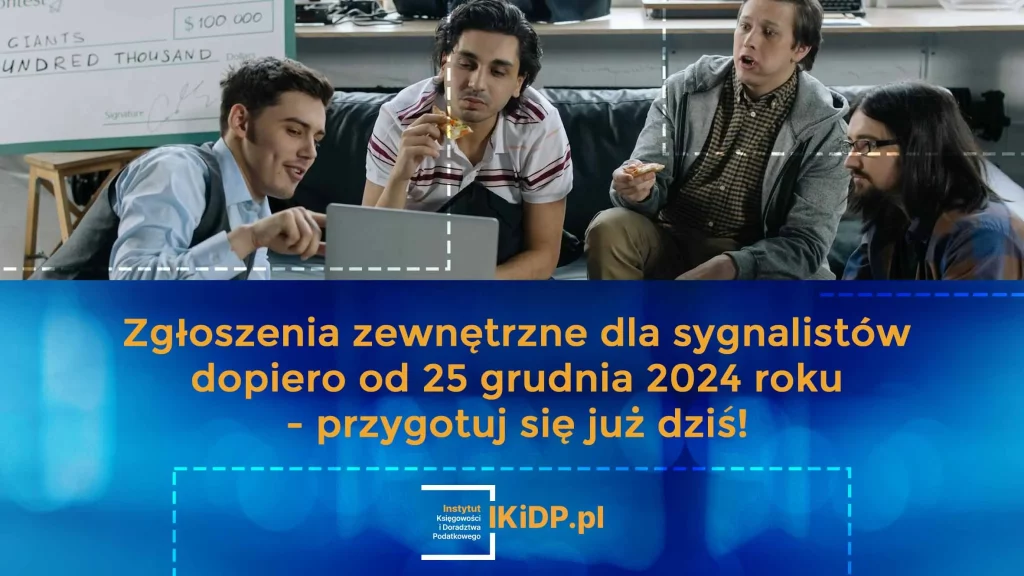 Okazało się, że zgłoszenia zewnętrzne dla sygnalistów będą dopiero od 25 grudnia 2024 r. ale warto już teraz się przygotować i nie warto czekać na ostatnią chwilę.