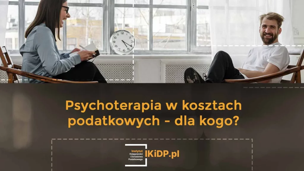 ktoś jest na psychoterapii i nie wie, czy może to wrzucić w koszty