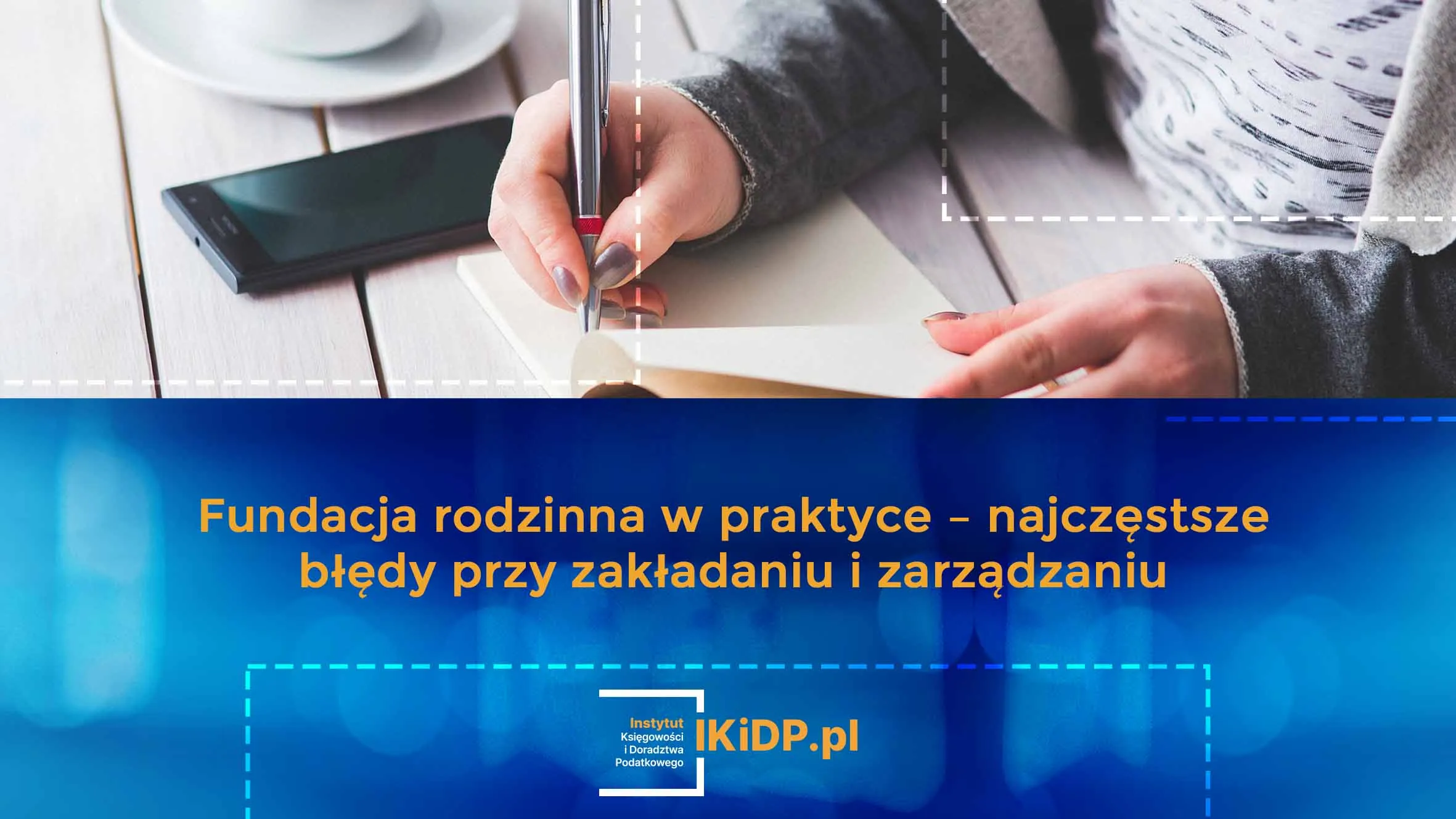Osoba zakłada fundację rodzinną i wypełnia dokumenty, bo wie jak to zrobić.