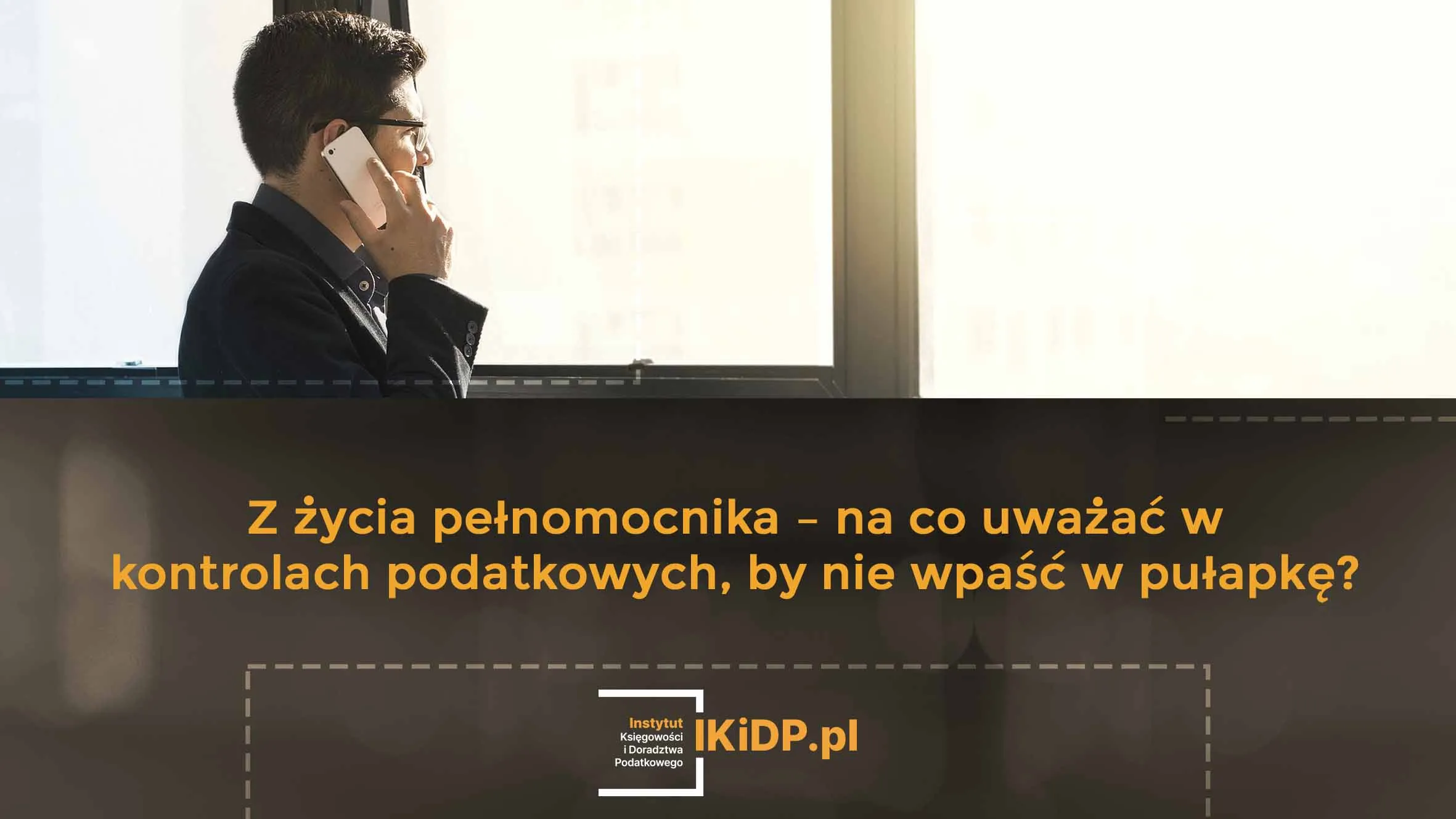 Pełnomocnik zastanawia się nad kontrolą podatkową.