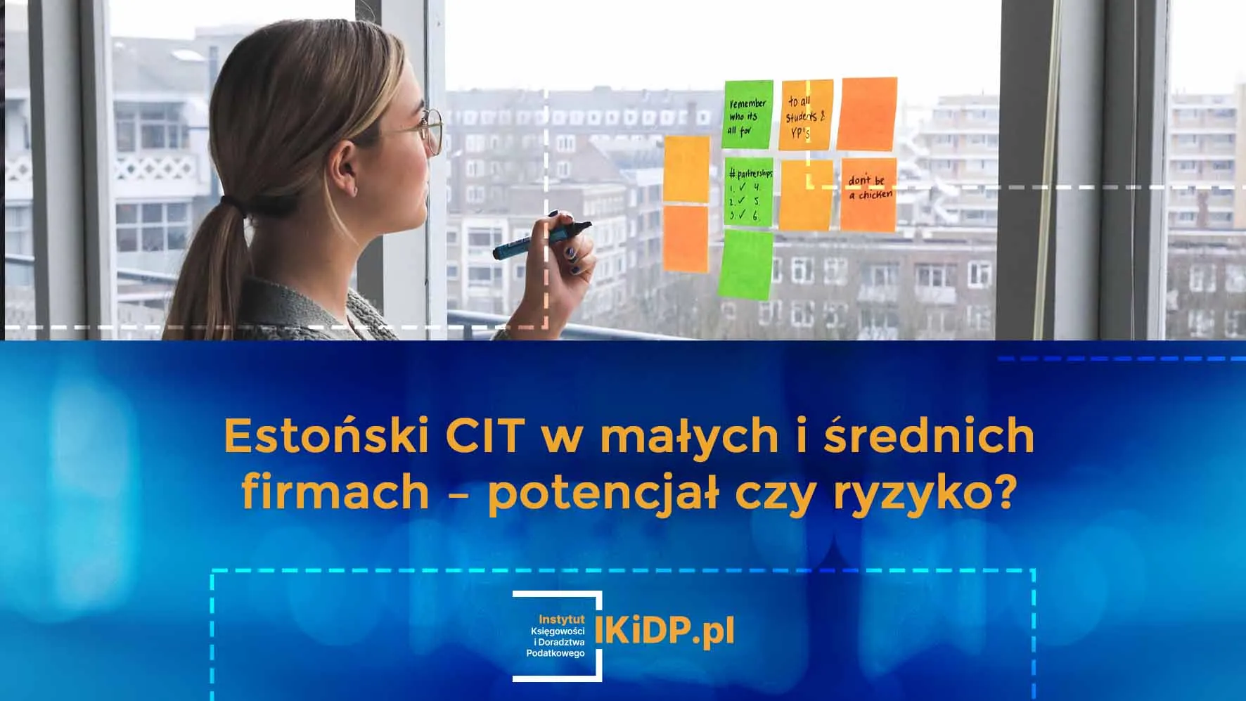 Pani w małej firmie zastanawia się czy opłaca się wdrożyć estoński CIT.